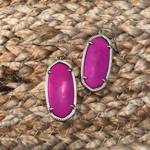 Magenta Kendra Scott Dani Earrings